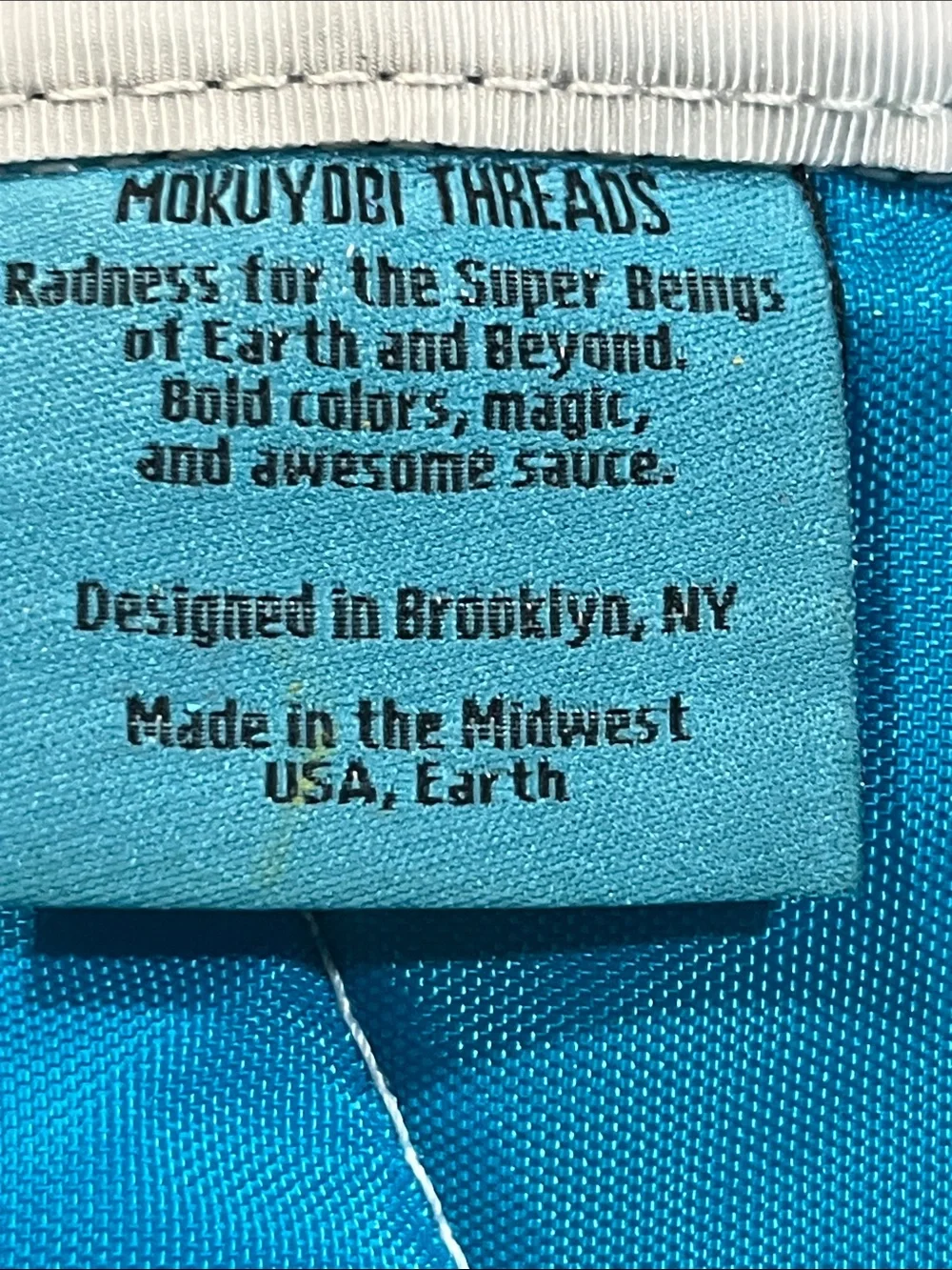 MokuYobi Navy Backpack with Blue Accents